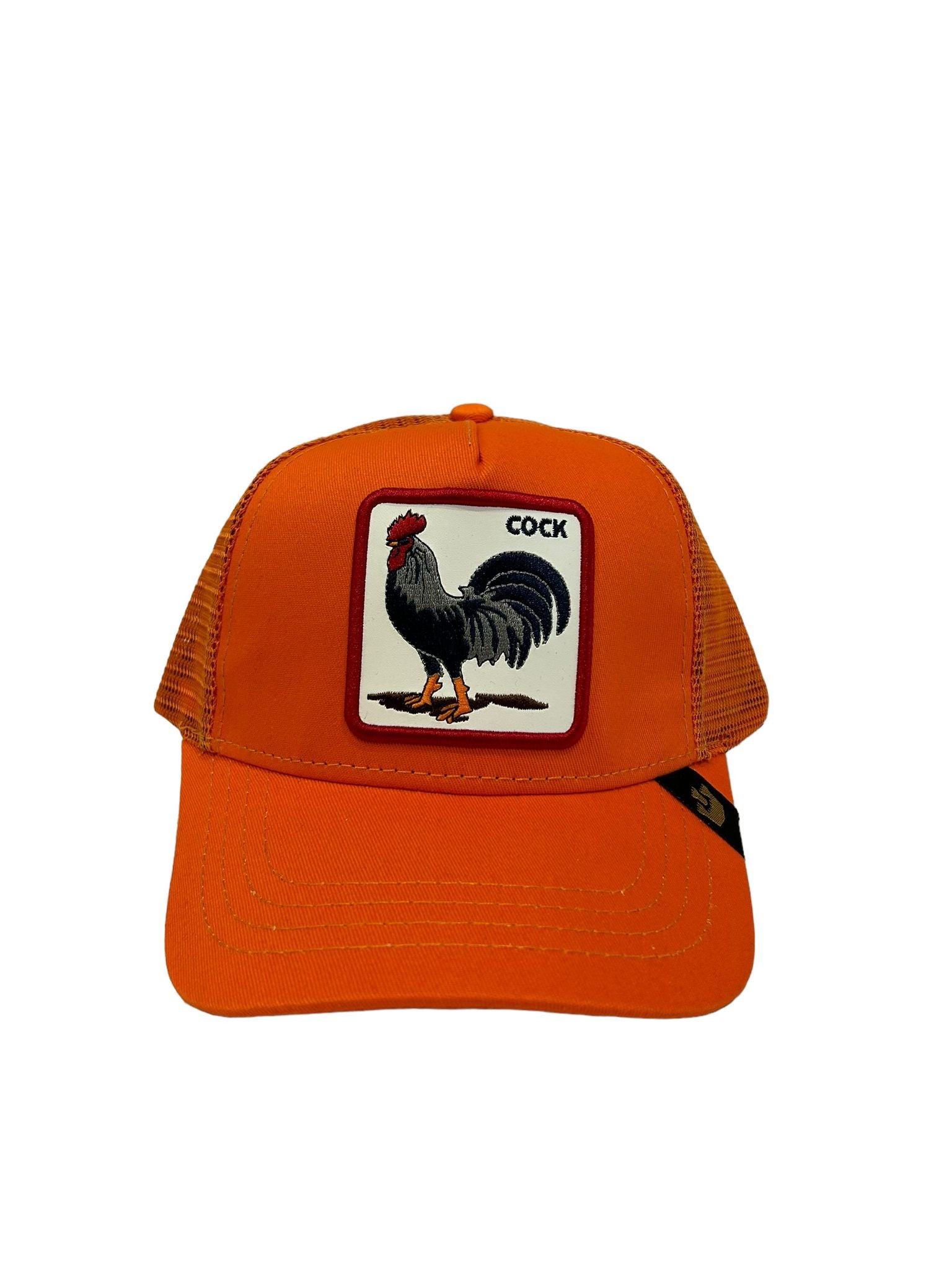 Goorin Bros Cock Orange Animal Farm Trucker Baseball 